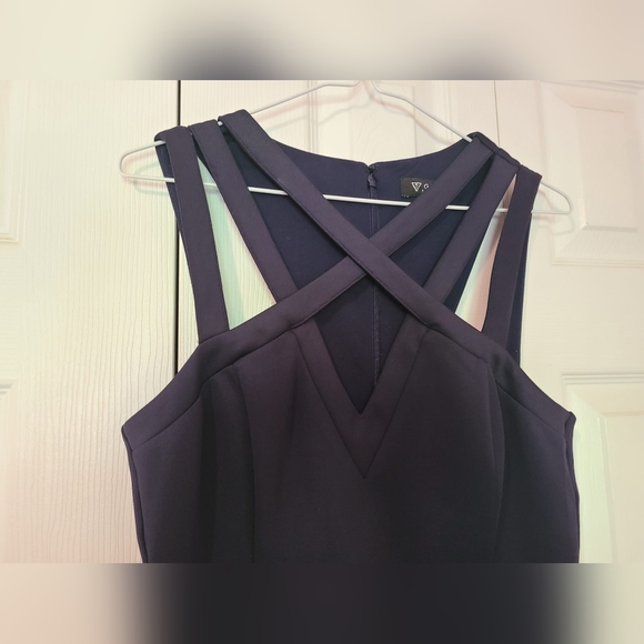 NWOT Guess Bodycon Navy Blue Dress 💙🌴 - Picture 2 of 7